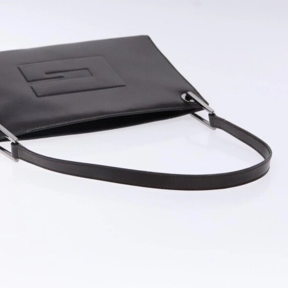 GUCCI Shoulder Bag Patent leather Brown Silver 001 3034 1705 Auth ep10769 - Picture 8 of 15